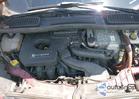 2014 Ford C-Max Hybrid Sel из США, поврежденный, VIN 1FADP5BU9EL514998